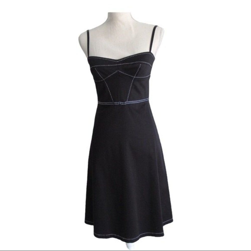 Corset-Style Fit and Flare Dress Gianni Bini - Picture 2 of 9